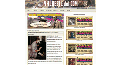 Desktop Screenshot of nhlrebel.com