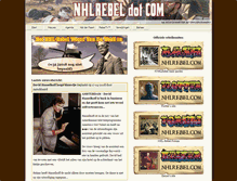 Tablet Screenshot of nhlrebel.com